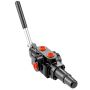 Hydraulic log splitter valve 1 spool, 25 GPM, 3626 PSI, for tractors and loaders