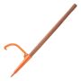 Log lifter with wooden arms, 46.5 inch, sturdy log roller