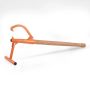 Timberjack 46.5-inch log lift with wooden handle and adjustable hook