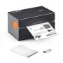 Termo uzlīmju printeris 4x6, 300 DPI, bluetooth, melns