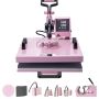 Heat press machine 38x38 cm, 8 in 1, 850.5 g