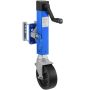 Trailer Jack with Wheel, 1600 lbs, 10 inch, polypropylene, swivel