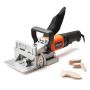 Biscuit board jointing tool set, 760W, adjustable angle, carbide blades