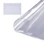 Clear round table cover, 48 inches, 1.5 mm PVC, waterproof