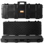 42" Hard Gun Case with Wheels, IP67 Waterproof and Shockproof, for Two Shotguns or Smoothbore Guns