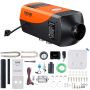 Diesel air heater 12/24 V, 2 kW, with LCD and remote control, 10 L tank