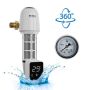 Rotācijas 40 mikronu ūdens filtrs akai, 8 t/h, 1-1/4 collu pieslēgums
