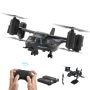 RC helikopters 2,4 GHz ar žiroskopu un apgaismojumu, 4 kanāli bērniem no 8 gadu vecuma