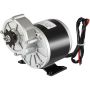 24 V līdzstrāvas elektromotors ar sukām, 350 W, 3000 apgr./min, reduktors, 9 zobu zobrats, e-velosipēdam