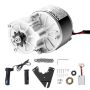 250 W 24 V brushless DC motor, 2700 rpm, speed controller, throttle handle, for karts, E. bikes, motorcycles