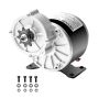 350W 24V DC electric motor, 3000rpm, brush-driven, for go-kart, e-bike, motorcycle and scooter