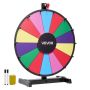 Rotating prize wheel 457 mm, 14 slots with stand and markers