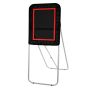 Foldable Lacrosse and Baseball Practice Net, 3x4 Feet, Black