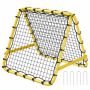 Futbola bumbu atsitienu tīkls, 40x35x37 cm, regulējams leņķis