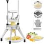 Professional commercial vegetable and fruit chopper with 3/8 inch stainless steel blade