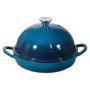 Enameled cast iron pot with lid, 4.7 L, for cooking, induction