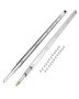 Lockable full-extension drawer slides, 250 lb load capacity, side mount, ball bearing, sizes 16-60 cm