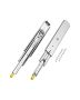 Pair of full-extension drawer runners, 18-60 cm, 500 lbs, lockable, ball bearings