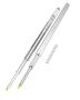 Pair of 18-60cm Full Extension Drawer Slides, Lockable, 500lb Load Capacity