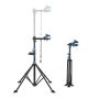 Bicycle repair stand, adjustable 83-148 cm, foldable, with magnetic tool tray