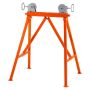 Pipe stand with roller head, 45# steel, 1134 kg load