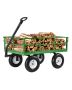 Steel 1200 lb garden cart with 13 inch off-road tires