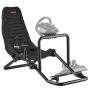 Sacīkšu stūres statīvs simulatoram, melns, izturīgs, Logitech un Thrustmaster