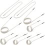 Induction heater coil set (8 pcs), magnetic screw removal tool