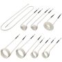 Induction heater coil set, 8 pcs., heat resistant