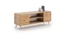 TV table Focus RTV 155x50x40 cm, natural wood color