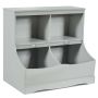 Children's storage system, 2 compartments, 2 boxes, 67 × 62 × 40 cm