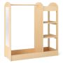 Children's clothes rack, 2 shelves, 3 compartments, 94 × 100.3 × 38.1 cm