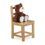 Bērnu krēsliņš Relaxdays RUSTICO, 28,5 × 50 × 28 cm
