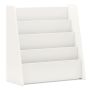 Children's bookshelf, 4 compartments, White, 57.5 × 26.5 × 59 cm