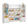 Bērnu plaukts Relaxdays 10051352.0, 8 kastes, 139 × 94 × 30 cm