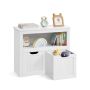 Children's shelf VASAGLE, Boxes with wheels, 72.2 × 60 × 29.7 cm