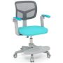 Children's desk chair, 360° swivel seat, 57 × 55 × 80–91 cm
