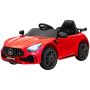 Bērnu elektriskais auto Aiyaplay 108x67x46cm, sarkanas/melnas krāsas