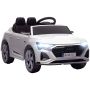 Bērnu elektromobilis Aiyaplay 98x49,5x43cm, baltas/melnas krāsas