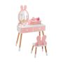Children's dressing table, 2 drawers, with chair, 78 × 110 × 37 cm