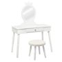 Children's dressing table, with stool, 70 × 100 × 34 cm