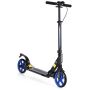 Children's folding scooter, aluminum, 3.62 kg, black and blue, 200 mm wheels