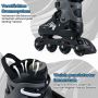 Kids' roller skates, 30-33 EU