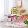 Children's table and chair set, Pink