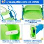 Children's toilet ladder with steps, 2 footrest height positions, 66 × 35 × 56 cm