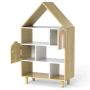 Children's shelf, 5 compartments, 2 doors, 60 × 101 × 30 cm