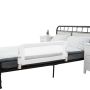 Children's bed guard, Foldable, white, 105 × 40 × 42 cm