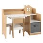 Children's desk set, table and chair, 94 × 40 × 76.5 cm