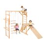 Bērnu rotaļu laukums VEVOR SX20211008, 8 vienā, 222,5 × 192 × 225 cm