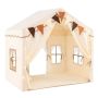 Children's play tent, 2 doors, 136 × 93.5 × 134 cm
